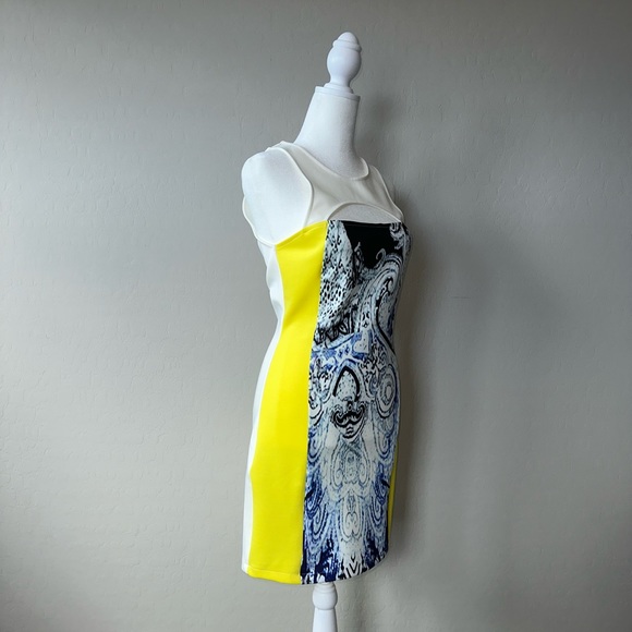 Do & Be Color-block Body-con Dress - Picture 4 of 9